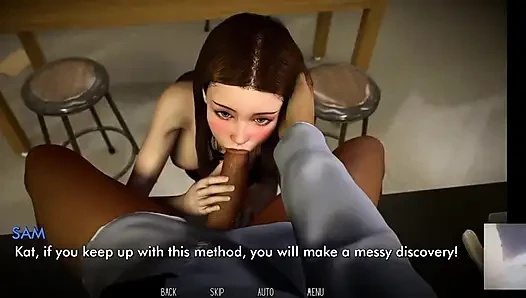 18 Plus Virgin College Girl Has Low Grades so I Help Her by Showing Her Practical and Fuck Her