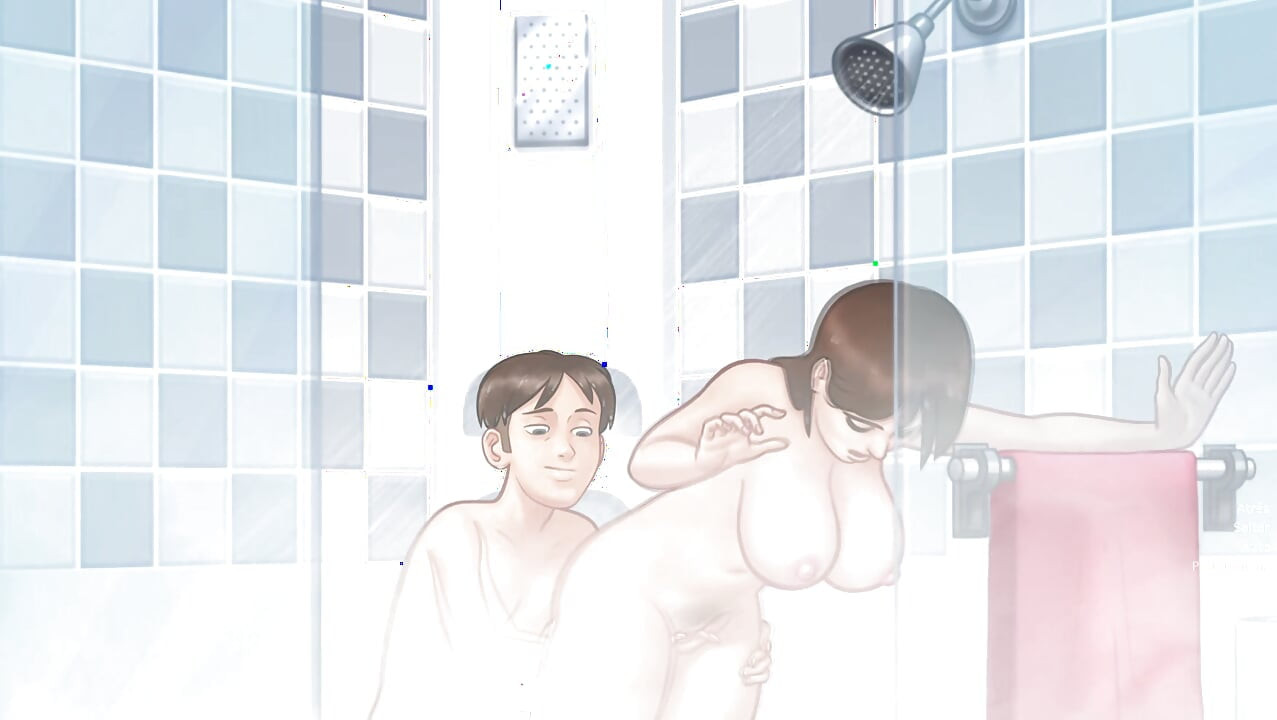 Perverted stepmom invited me to bathe with her to ask me to finish fucking her