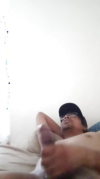Hand solo - Rock hard cock ready to cum