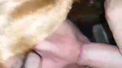 Cindy Crossdresser sucking a stranger's cock in a motel room