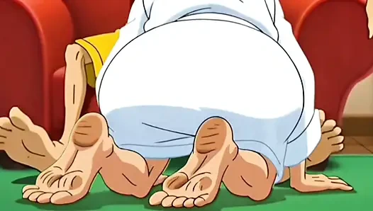 Замужнюю Бабушку-нудистку Трахнул В Большую Задницу Сводный Брат Ее Мужа Прямо На Кухне - Хентай