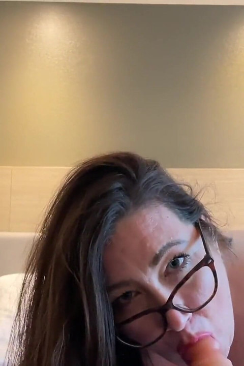 Horny BBW Stepaunt Shares Your Hotel Room