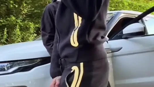 Horny Chav Fucks Sub Boy in Public