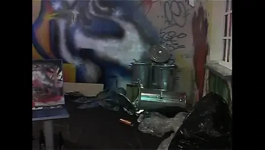 Hippie Slut Fucked and Cummed in Mouth by Huge Vintage Cock