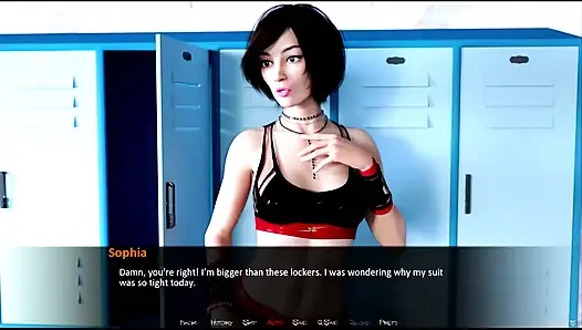Dikhianati #3 - cewek rambut pirang tari striptis johannes dientot sama johannes ... Sophia nyepong kontol johannes