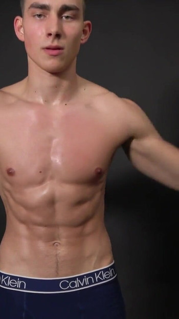 Memorable moment from "Emilion Reynolds shows off his hot sexy twink body"