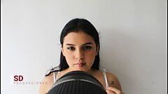 La salope photogénique et sexy de mon voisin - Melanie Caceres - porno espagnol.