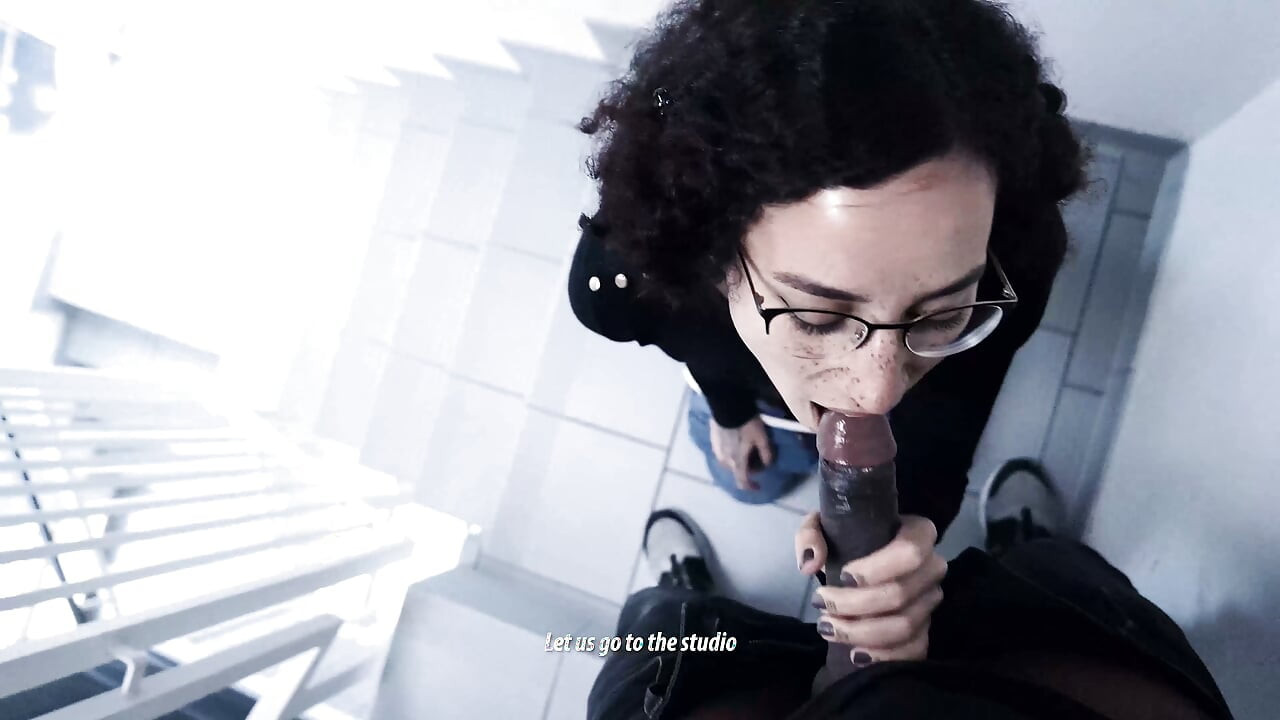 Student in Front of the Camera for the First Time