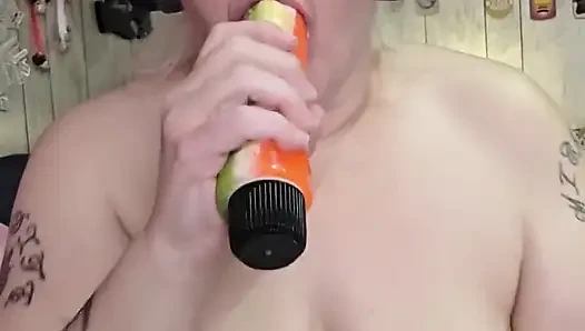 Big Piped Gagged in the Mouth of This Whore Hag
