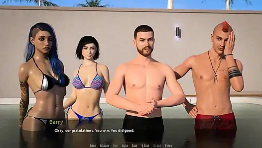 Rock yıldızı ol: havuz kenarında bikinili azgın ıslak insanlar bölüm 62