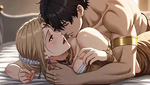 Büyük memeli üvey anne oğluyla seks yapıyor