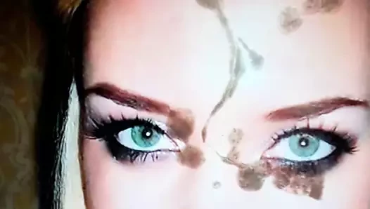 Annette Schwarz cum tribute cumshot