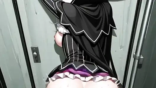 Хентай аниме - мой друг снимает на видео мою жену, пока они занимаются хардкорным сексом