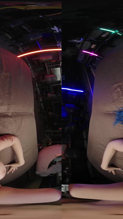 Thrilling moment from "BaDoinkVR Jewelz Blu Is One Of Those Girls Who Gets Extremly Turned On With New Technologies"
