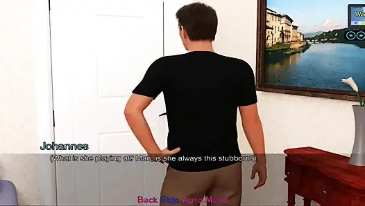 Sunshine Love #20 - Trisha showed her sexy outfit to Johannes.