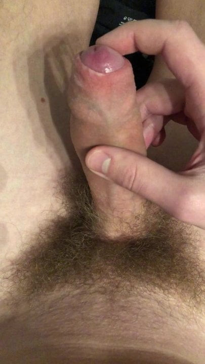 Me masturbating with precum
