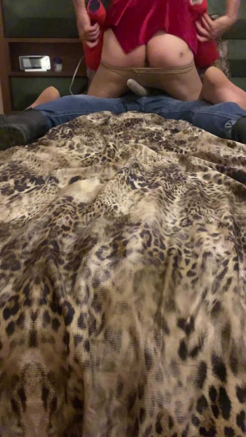 My 18 year old stepson came in my pantyhose | Clip 3