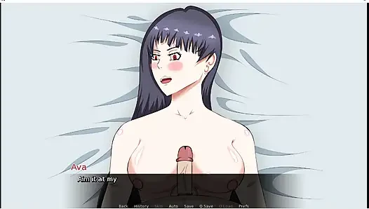 Inside ava - gameplay- wife blowjob and titjob