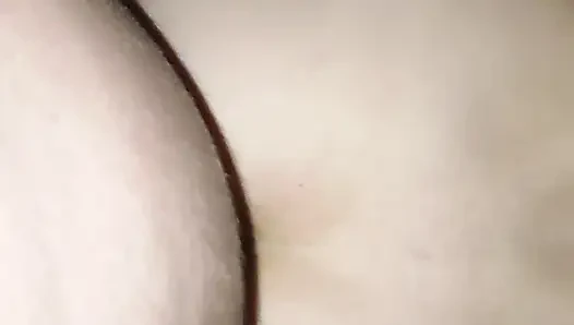 I fucked my wife with big ass hard, doggy style, tight pussy, creampie, ass slaps