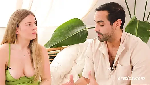 Ersties - Samantha Gets Oiled Up & Massaged by Gus (Ep 1 of 2)