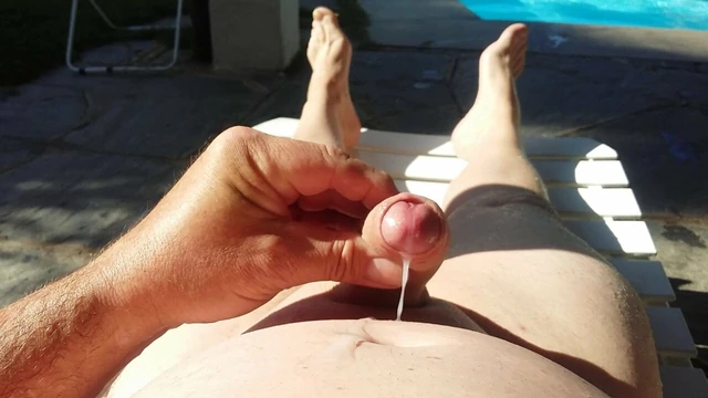 masturbation at the pool