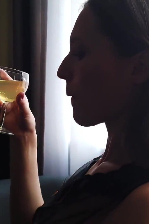 Moulin Ora dalam boudoir saya dengan seluar dalam lutsinar