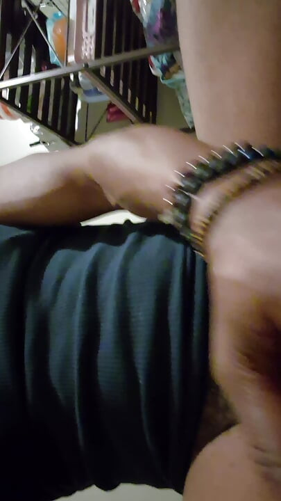 Homemade BBC balls swinging in your face needing to be sucked