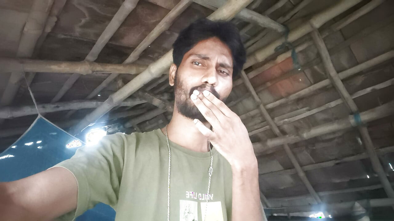 Sex in a small hut in the village