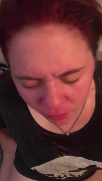 Emily drinks piss from cock