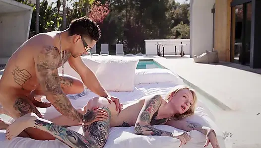 We Fuck the Boss Wife - DP Interracial - Hailey Hope