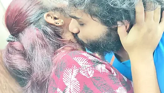 Lip lock and tongue kiss