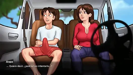 Mommy wants milk so that's what the tenant is for - summertime saga