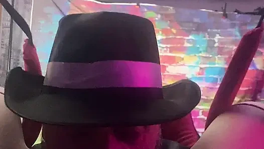 Big daddy genießt seine wüste