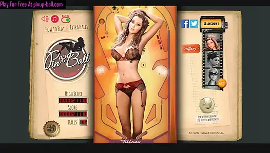 Pinup ball seksi striptizli langırt