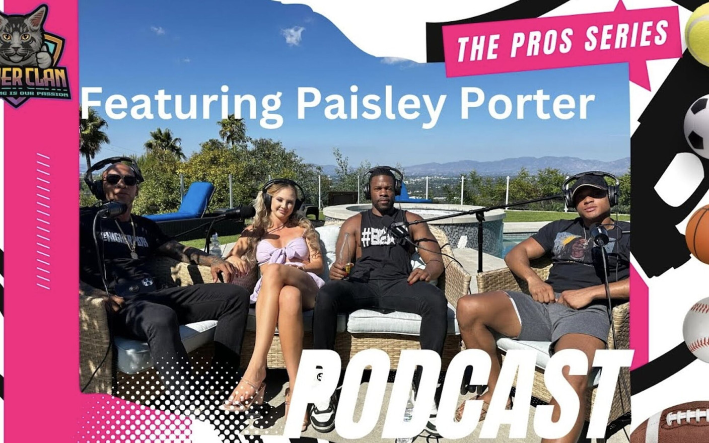 Podcast για τη σειρά δράσης The Pros: This Episode Adult Star Paisley Porter
