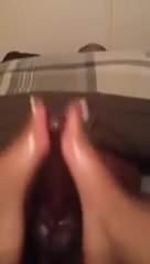 She Gives a Great Footjob