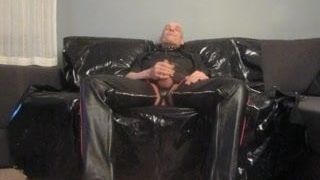 mr.mature leather masturbation