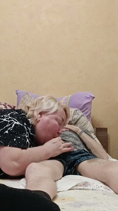 neighbor sucks every last drop of cum out of cock | Clip 2