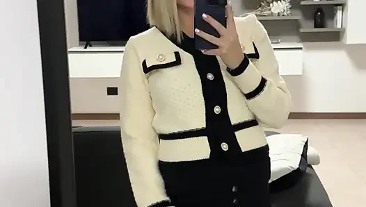 I Was Out with My Friends and I Felt Like It, I Started Masturbating in the Bathroom, Then I Went Home to Get Fucked