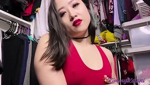 Ateşli kaltak Asyalı piliçle cennette 7 dakika -asmr bakış açısı seks