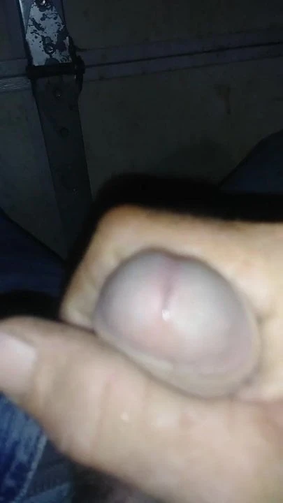 Jerking off in the garage