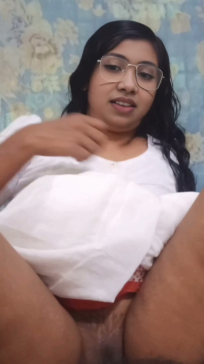 Nilimachowdhury Desi Most Beautiful Vabi Tight Pussy Fucking Video Bengali dirty voice | Clip 1