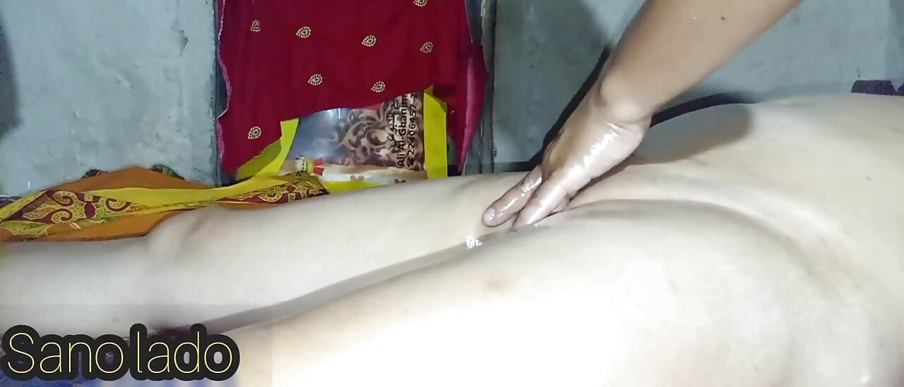 Nowa nepalska dziewczyna Puti Oil Masaż w domu Pełne nepalski dźwięk