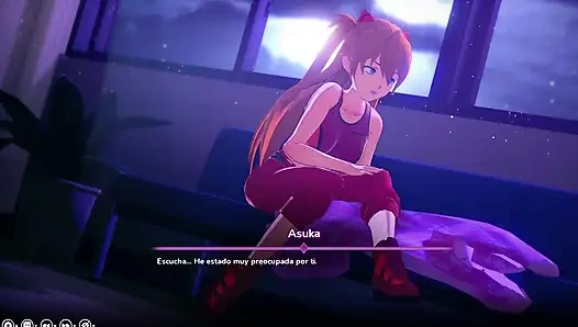 Моя хентай-фантазия - первое у Асуки от Evangelion