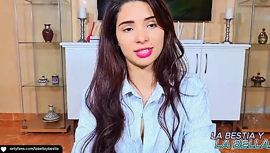 Cheats on Wife with New Babysitter with Pretty Feet with Fuck Cums in Mouth