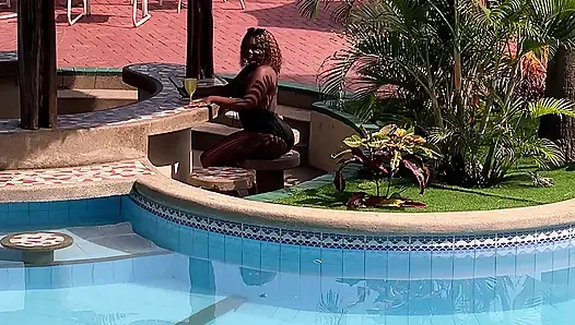 Alone with my best friend's Hot stepsister