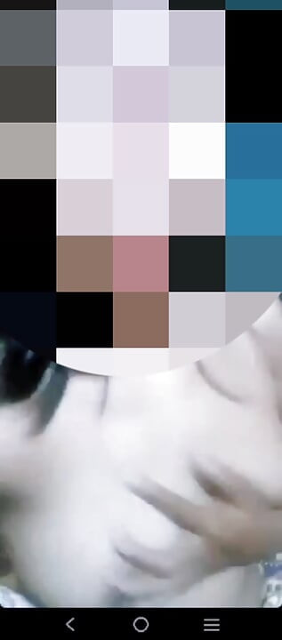 At first, the video call was just plain and even my friend's wife was naked, making me want to masturbate
