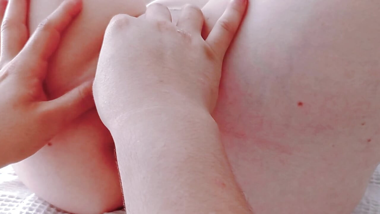 First time, pussy exposed and dilated until it exploded