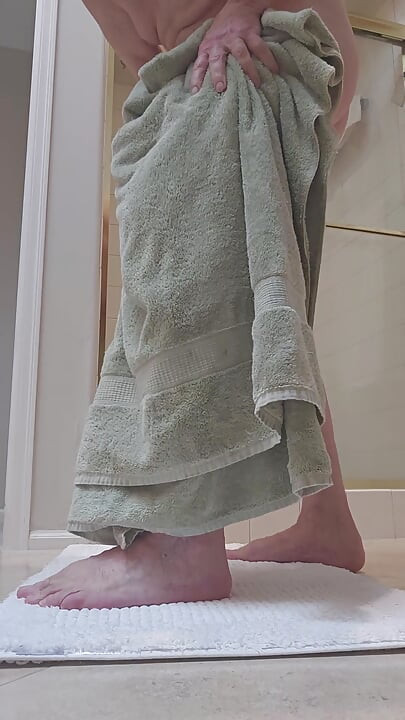 Getting ready in the morning.