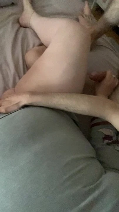 Making her nice and wet before I fuck her good and hard